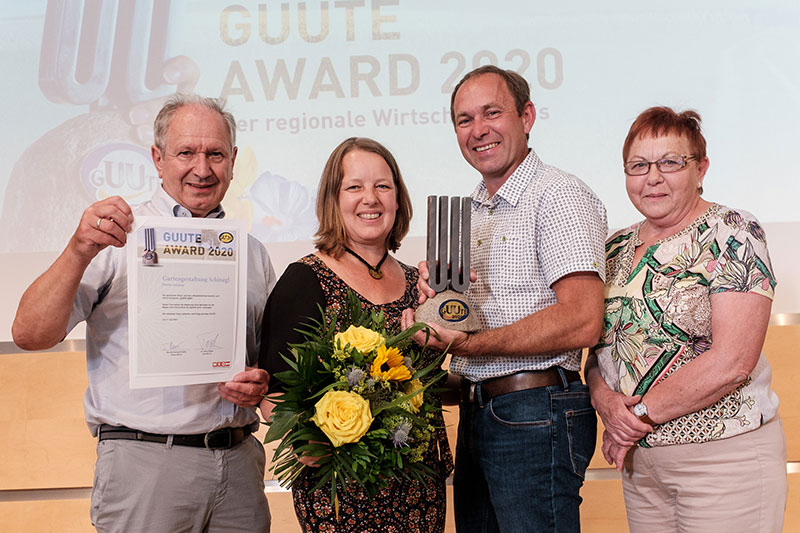 GARTENGESTALTUNG SCHINAGL - GUUTE Award Gewinner 2020