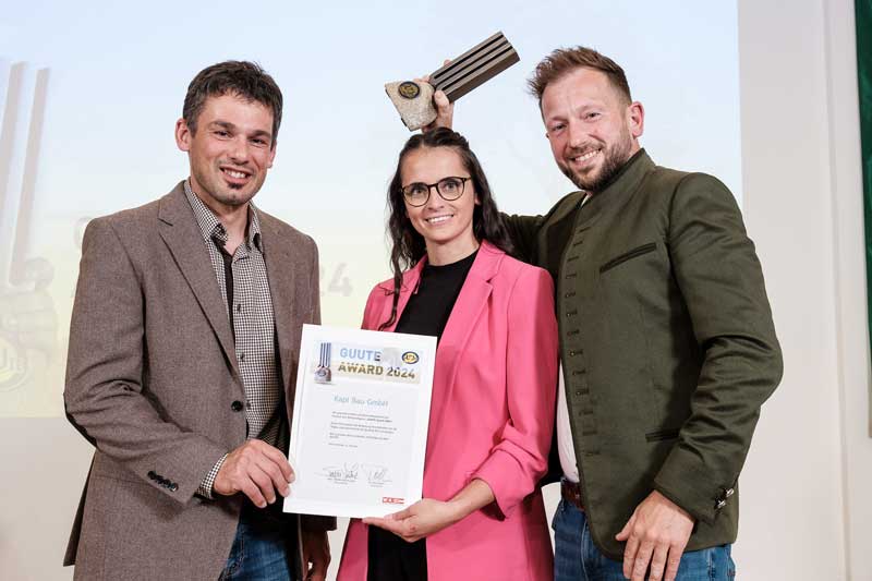 GUUTE Award Gewinner 2024 - Kapl Bau GmbH, Bad Leonfelden