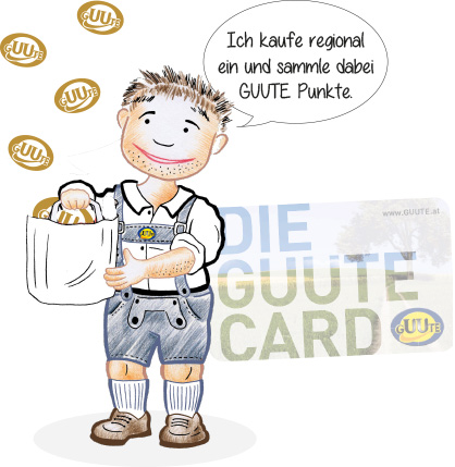 GUUTE Card Einkaufen